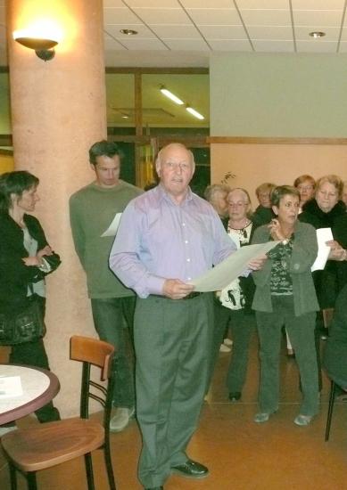 Présentation de la saison du ciné-club, au Centre Culturel de Langeac