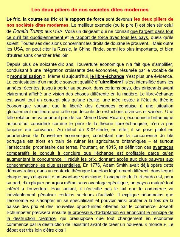 2 piliers societe moderne