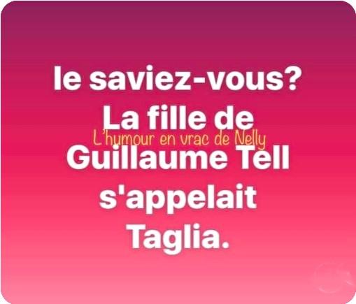 Fille de guillaume tell