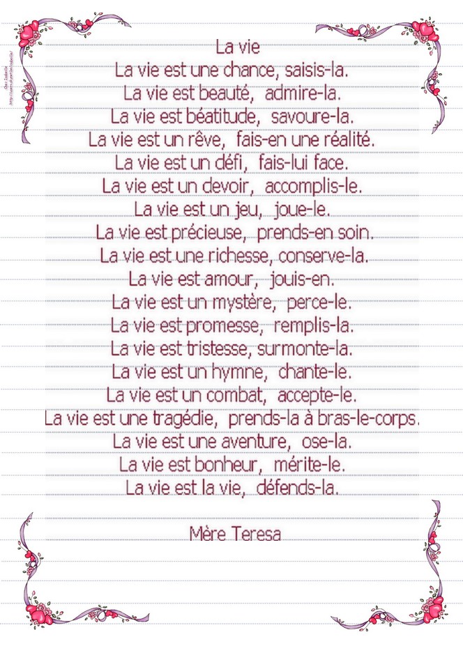 La vie