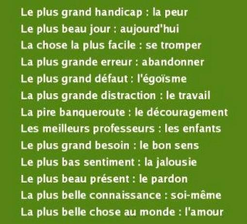 Le plus