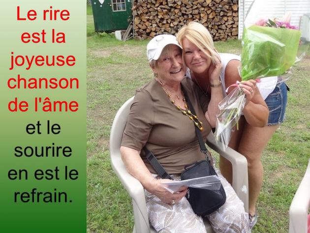 Le rire est la joyeuse chanson de l ame