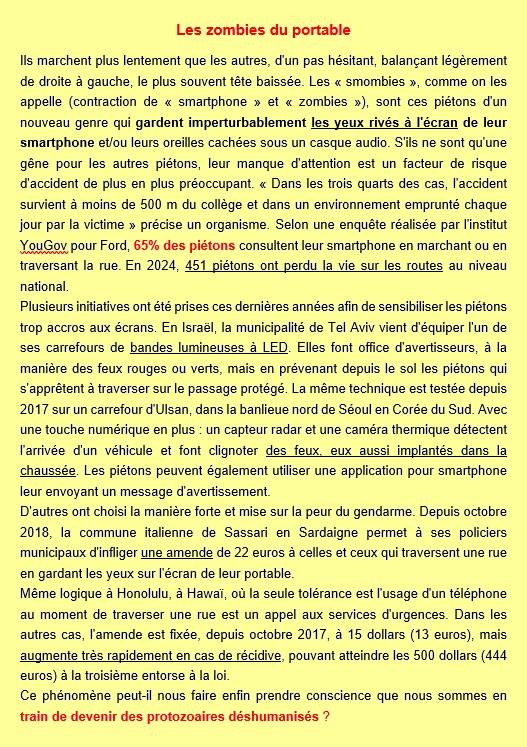Les zombies du portable