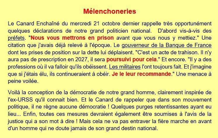 Melenchoneries
