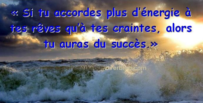 Reves craintes et succes