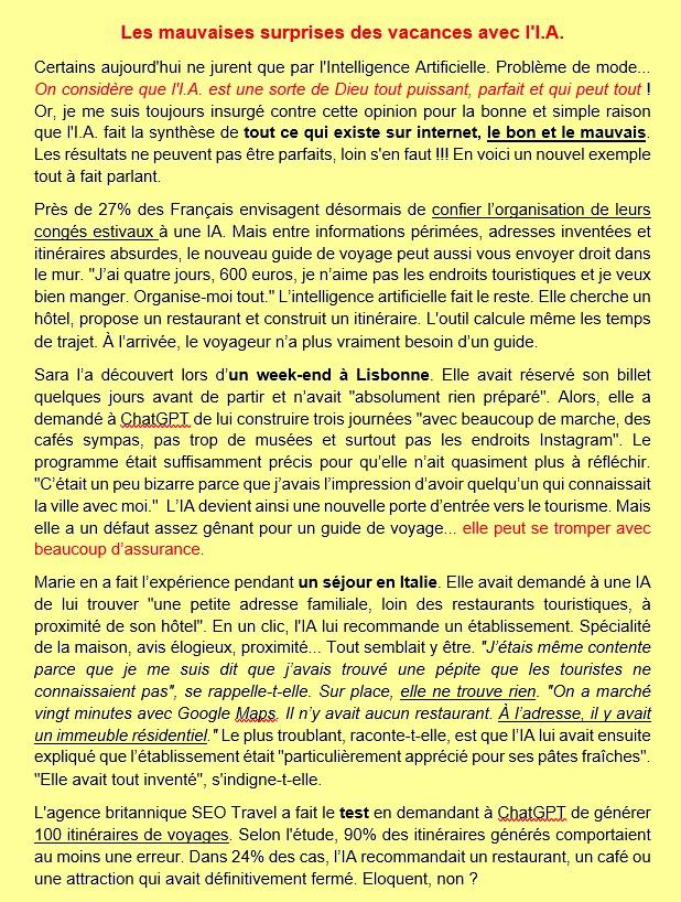 Vacancesa vec l ia