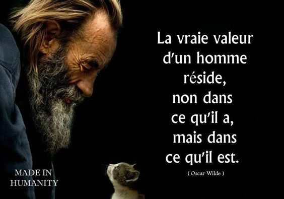 Vraie valeur d un homme